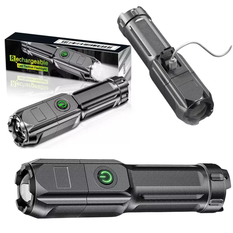 LEAN Pocket Flashlight Tourist Waterproof 3 Modes Diode