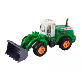 LEAN TOYS Excavator Loader R/C Remote Control Elevating Arm Green