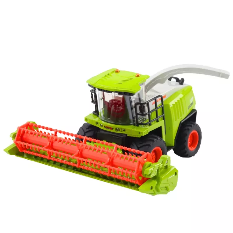 LEAN TOYS Agricultural Combine Harvester With Grain Header Remote Controlled RC 2.4G