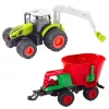 LEAN TOYS Agricultural Tractor With Seeder And Rotary Grabber Remote Controlled 2.4G