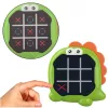 LEAN TOYS Electronic Game 3in1 Tic Tac Toe Memory Green Dinosaur
