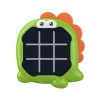 LEAN TOYS Electronic Game 3in1 Tic Tac Toe Memory Green Dinosaur