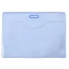 LEAN Set of 20 Flexible Transparent Blue ID Card Holders