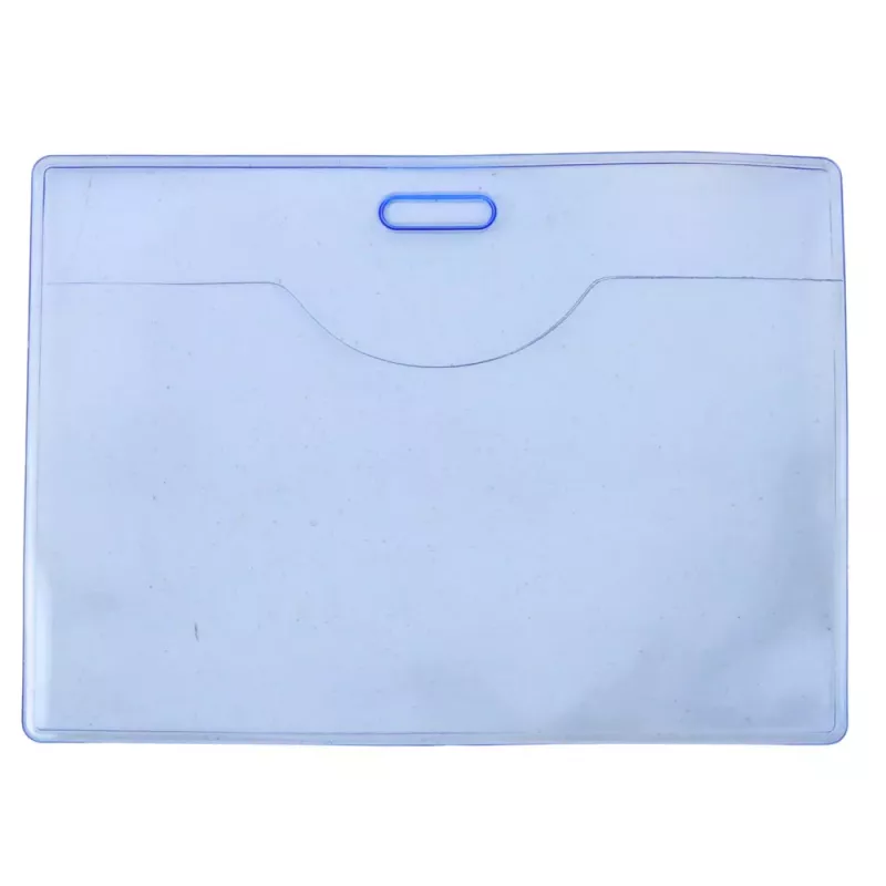 LEAN Set of 20 Flexible Transparent Blue ID Card Holders