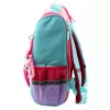 LEAN School Backpack White Cat Bag With Bird Pendant 21L
