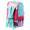 LEAN School Backpack White Cat Bag With Bird Pendant 21L