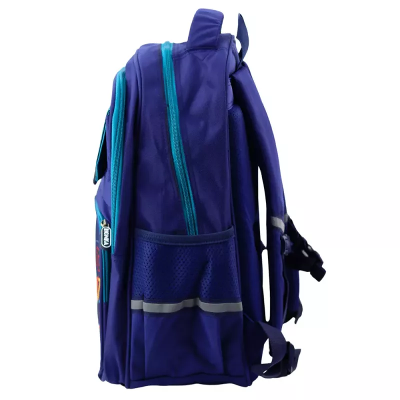 LEAN Children's School Backpack Dinosaur Blue 41x30x16 cm