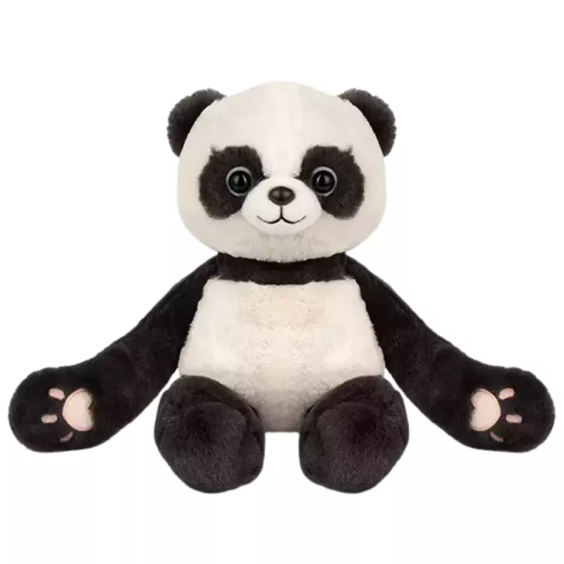 LEAN TOYS Plush Mascot Cuddly Toy Panda With Magnets 23cm