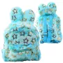 LEAN Plush Backpack Ears Gold Stars Children's Blue
