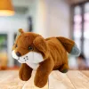 LEAN TOYS Plush Cuddly Toy Brown Fox 28cm
