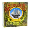 LEAN TOYS Collectible Decorative Model Sailing Ship Red 24x23cm