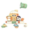 LEAN TOYS Interactive Bath Toy Set for Toddlers - Sea Animals