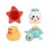 LEAN TOYS Crab Bath Toy Set Sea Animals 12 pcs