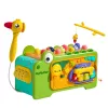 LEAN TOYS Crocodile Interactive Educational Cube Multifunctional Sounds