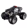 LEAN TOYS RC Police Off-Road Vehicle Remote Controlled 1:16 Lights Smoke