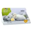 LEAN TOYS Plush Elephant Sleeping Cuddly Toy with Starry Night Projector and Sounds