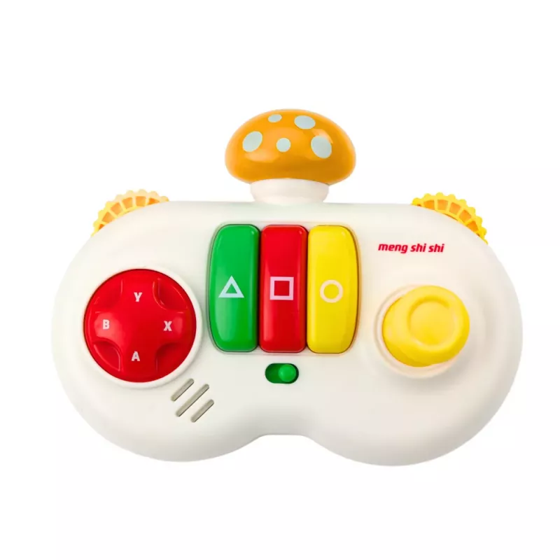 LEAN TOYS Console Pad Interactive Sensory Mushroom For Kids Lights Sounds