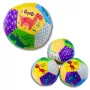 LEAN TOYS Set of Soft Balls with Dinosaurs Colorful 9cm 3pcs