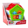 LEAN TOYS Interactive Educational Sorter House for Toddlers Green