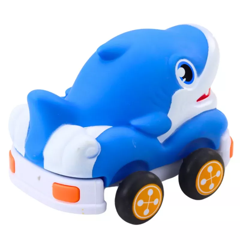 LEAN TOYS Remote Control Car RC For Toddlers Blue Shark