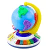 LEAN TOYS Interactive Educational Musical Globe For Toddlers Continents Animals