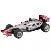 LEAN TOYS Remote Controlled RC Racer Steering Wheel Lights Sounds 1:12 Silver