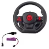 LEAN TOYS Remote Controlled RC Racer Steering Wheel Lights Sounds 1:12 Silver