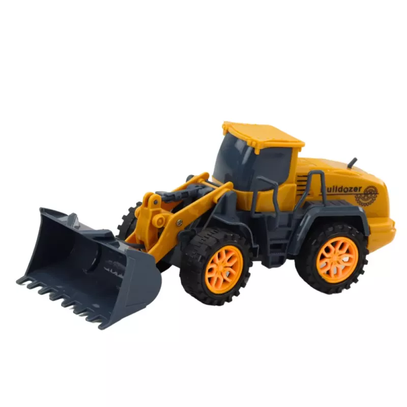 LEAN TOYS Remote Controlled RC Tow Truck With Excavator Lights Sounds 1:24