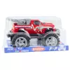 LEAN TOYS Rear-Wheel Drive Off-Road Rescue Vehicle with Towbar, Red 27cm