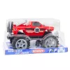 LEAN TOYS Rear-Wheel Drive Off-Road Vehicle with Large Wheels, Red 27cm