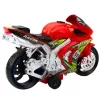 LEAN TOYS Racing Bike Racer Drive Lights Sounds Red