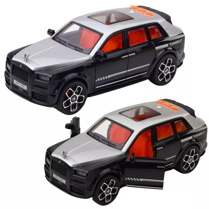 LEAN TOYS Passenger Car Masory Drive Opening Doors Lights Sounds Mix