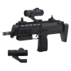 LEAN TOYS Toy Rifle Weapon with Lights, Sounds and Sight, Black, 41 cm