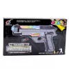 LEAN TOYS Battery Operated Gun Weapon with Colorful Lights and Sounds 24cm