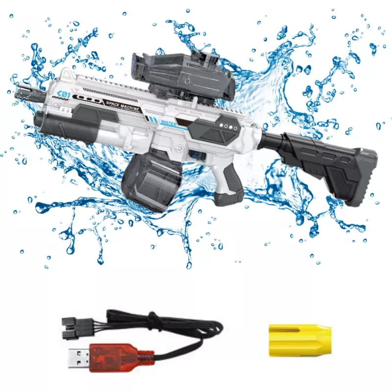 LEAN TOYS M16 Rifle Space Water Gun Electric 1350ml