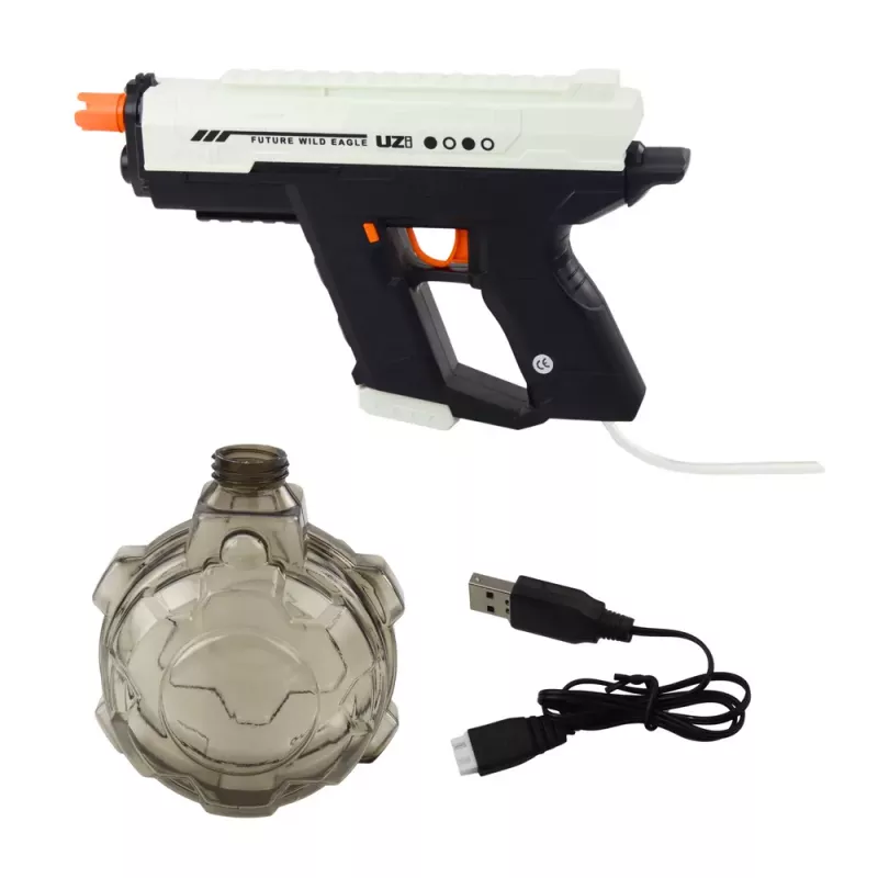 LEAN TOYS Electric Water Gun Automatic 10m Black White 800ml