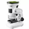 LEAN TOYS Educational Digital Microscope with Screen, 1000X LED Video Photo Function