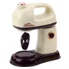 LEAN TOYS Kitchen Mixer Robot For Kids Rotating 360° Head Lights White