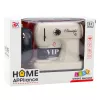 LEAN TOYS Toy Sewing Machine With Mouse For Kids Light White