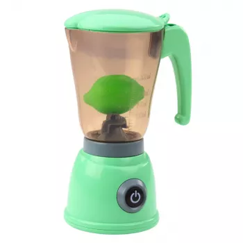 LEAN TOYS Electric Blender For Kids Fruit Cup Lights Sounds Green