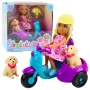 LEAN TOYS Ankiki Mini Doll on a Three-Wheeled Scooter Dog Set