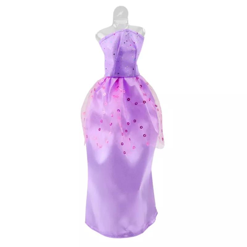 LEAN TOYS Anlily Doll Dress Set Shoes Handbag Crowns Accessories 9 pcs.