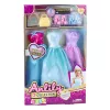 LEAN TOYS Anlily Doll Dress Set Shoes Handbag Crowns Accessories 9 pcs.