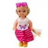 LEAN TOYS Mini Doll Set with Dog, Tent and Accessories