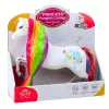 LEAN TOYS Figurine Large Fairytale Horse Rainbow Mane Colorful Decorations White