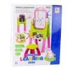 LEAN TOYS 5in1 Educational Board With Chair Multifunctional Accessories Pink