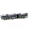LEAN TOYS Remote Controlled City Trolleybus RC Lights Public Transport