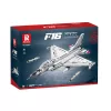 LEAN TOYS F-16 Fighting Falcon Construction Set 1427pcs