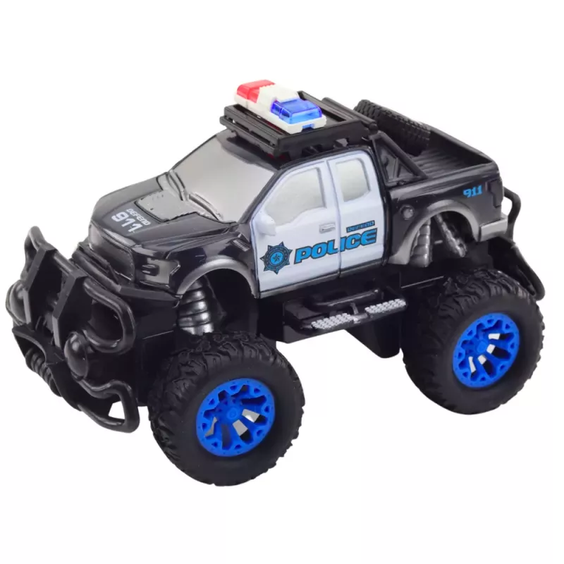 LEAN TOYS RC 1:20 Remote Controlled Off-Road Police Car