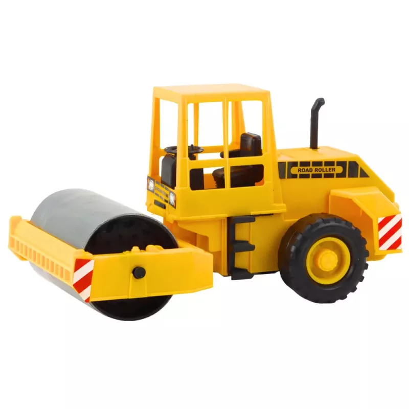 LEAN TOYS Road Roller Construction Vehicle Rotary Roller Steering